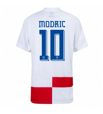 Kroatien Luka Modric #10 Replika Hjemmebanetrøje EM 2024 Kortærmet